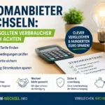 Stromanbieter wechseln